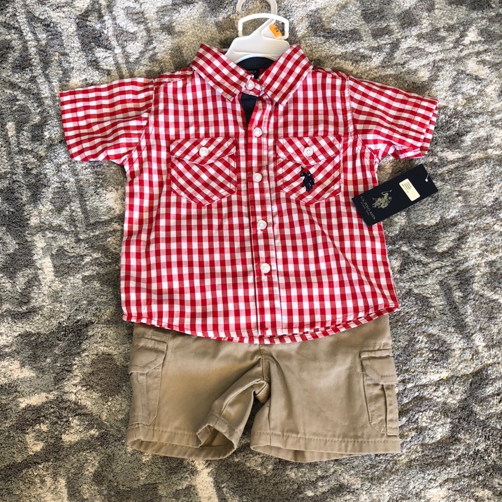 Infant boy shirt/shirt set